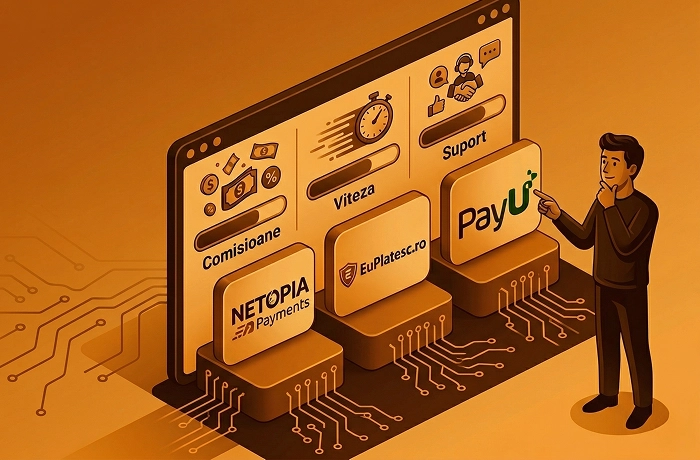 Netopia vs. EuPlatesc vs. PayU – care este cea mai bună metodă de plată online